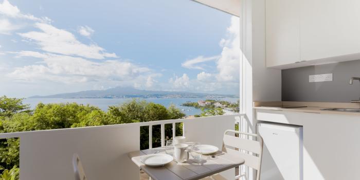 Location_Appartement Anse Mitan_Les_Trois_Ilets_Martinique - vue mer